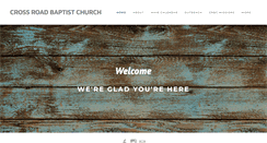 Desktop Screenshot of crossroadbaptist.org