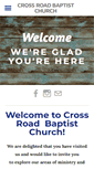 Mobile Screenshot of crossroadbaptist.org
